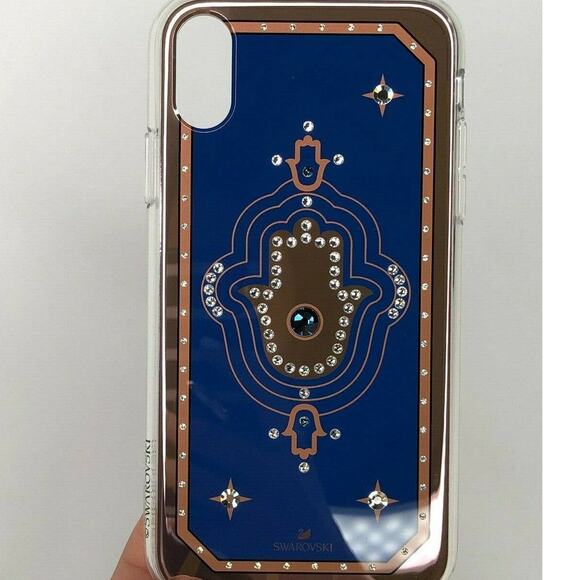 Swarovski Hand Hamsa iPhone X / XS Case - Picture 7 of 9